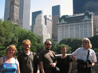 Central Park - we know our way around